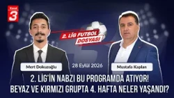 What Happened in Week 4 of the 2nd League Red and White Groups? | Coach Mustafa Kaplan | 2nd Leag...
