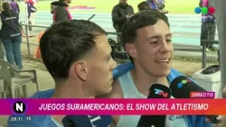 South American Games: track and field show in Santa Fe