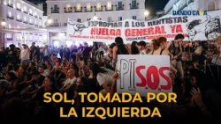Dozens of people block Puerta del Sol square following the Maricarmen case