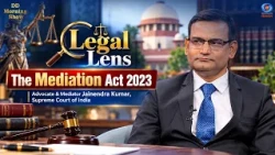 DD Morning Show | Legal Lens | The Mediation Act 2023 | Advocate & Mediator Jainendra Kumar
