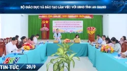 MINISTRY OF EDUCATION AND TRAINING WORKS WITH AN GIANG PROVINCE PEOPLE'S COMMITTEE