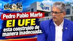 Regional Education Director Pedro Pablo Marte discusses the situation of the UFE in Santiago.