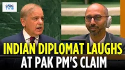 Viral: Indian Diplomat Reacts to Pakistan PM's Claim | Shehbaz Sharif 2026 UNGA Speech | N18G