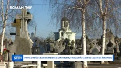 Prima etapă de cartografiere a cimitirului, finalizată: 12.000 de locuri de înhumare