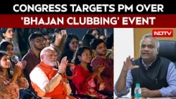 PM Modi Latest News | PM Modi's 'Bhajan Clubbing' Event Sparks Congress-BJP Political Row