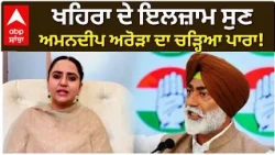 ਖਹਿਰਾ ਦੇ ਇਲਜ਼ਾਮ ਸੁਣ ਅਮਨਦੀਪ ਅਰੋੜਾ ਦਾ ਚੜ੍ਹਿਆ ਪਾਰਾ!|Sukhpal Khaira|Amandeep Arora|Abp Sanjha