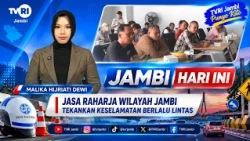 JAMBI TODAY | Jasa Raharja Jambi Region Emphasizes Traffic Safety#TVRIJambi