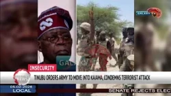TINUBU ORDERS ARMY TO MOVE INTO KAIAMA, CONDEMNS TERRORISTS ATTACK