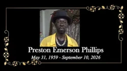 Death Announcement - Preston Emerson Phillips