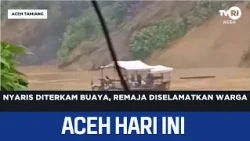 Teenager Nearly Attacked by Crocodile, Saved by Locals | Today's Aceh News