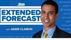 Rain showers, then partly sunny | KING 5 Weather Extended Forecast