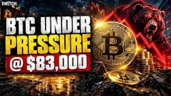 CoinSwitch Crypto Market Pulse: BTC Under Pressure @ $83,000। Top News of The Day