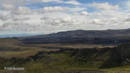 Iceland Volcanic Eruption at Þorbjörn
