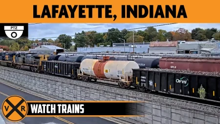 Lafayette, Indiana Live Train Camera (PTZ)