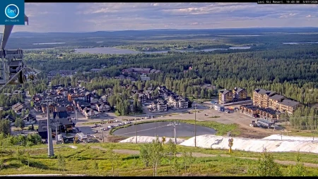 Levi Ski Resort - Front Slopes - Finland
