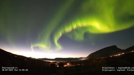 Midnight Sun - Kilpisjärvi - North View