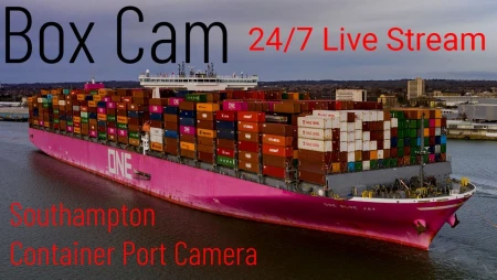 Southampton - Port of Southampton - Container Ships and Cruise Ships