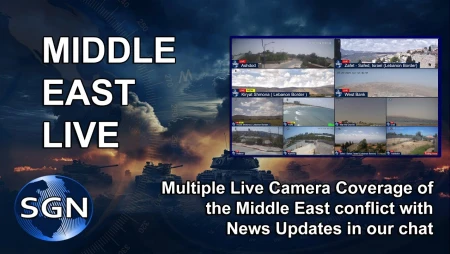 Middle East - Multiple Cameras in Israel, Syria, Iran