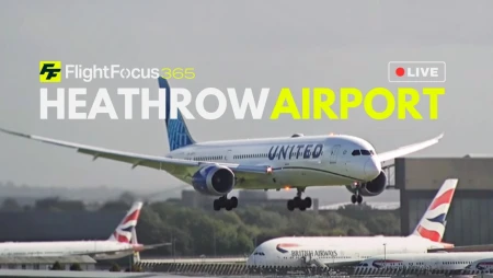 Live at Heathrow Airport, London