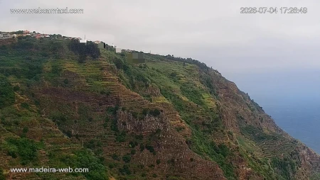 Madalena do Mar : Banana Plantations and Coastline